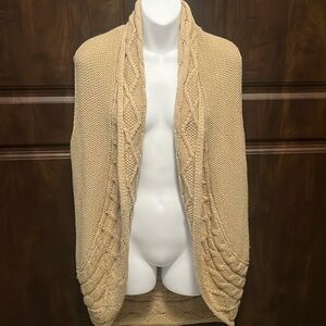 Talbots Sleeveless Sweater Vest Cape